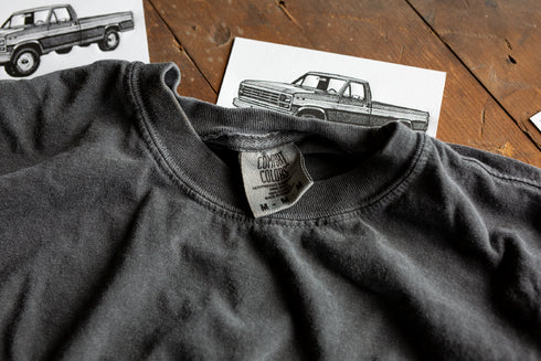 "Lucky Truck" - Heavyweight Pocket T-Shirt